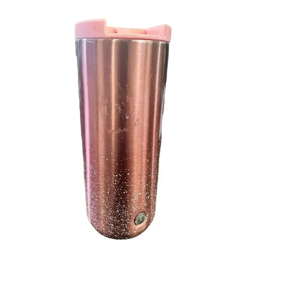 Starbucks 2020 Pink Rose Gold Double Walled Stainless Steel Tumbler, 12 Fl Oz - Picture 2 of 6